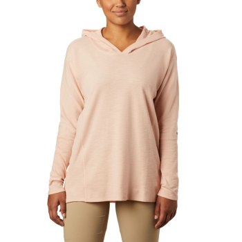 Columbia Longer Days, Sudaderas Con Capucha Rosas Para Mujer | 542089-XHS